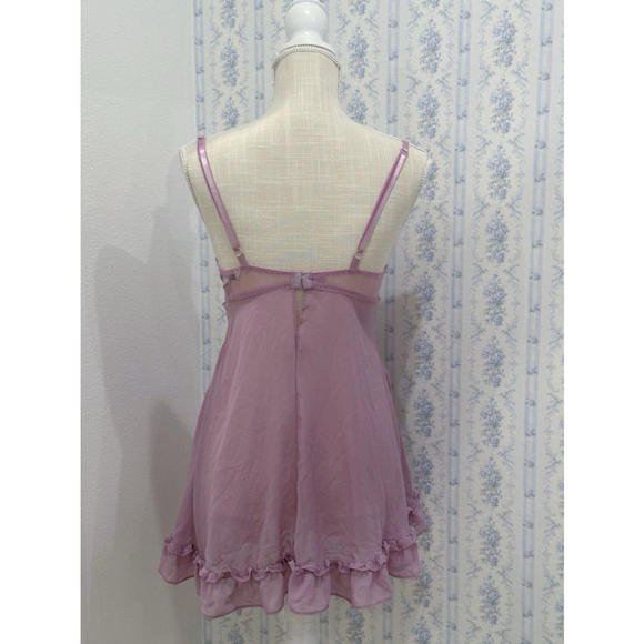 Vintage Delicates fairy purple slip dress - Picture 4 of 5